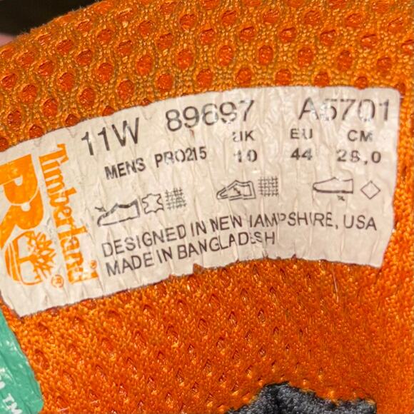 Timberland PRO 89697 Men’s 11W Steel Toe Pit Boss Work Boots Brown Leather - Picture 7 of 8